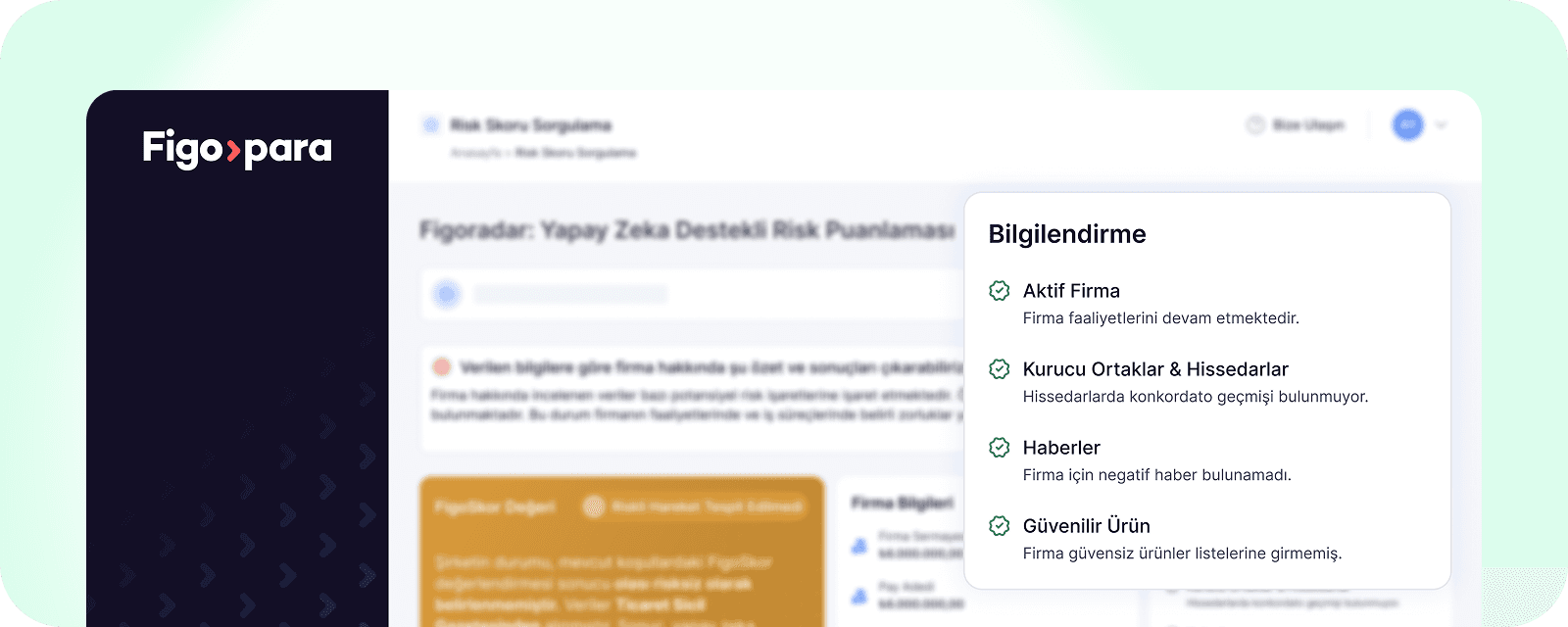 Şirket Güvenilirliğini Değerlendirir